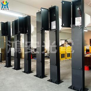 一体式雷达路口哨兵 主路来车会车预警屏 语音提示弯道预警系统