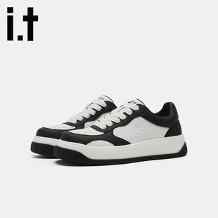 it izzue2025新款厚底增高老爹鞋男百搭休闲运动鞋时尚潮流板鞋V