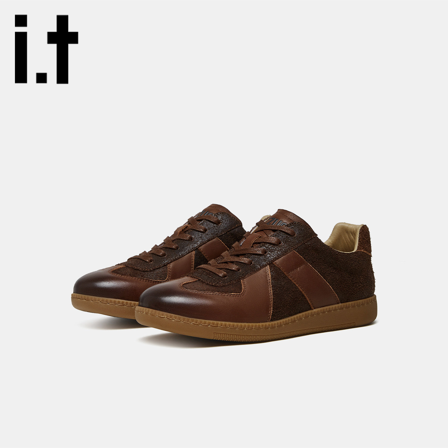 it izzue男鞋德训鞋2026新款春季软底阿甘鞋复古百搭休闲运动鞋v,流行男鞋,时尚休闲鞋,淘宝优惠券,粉丝福利购,淘宝优惠卷