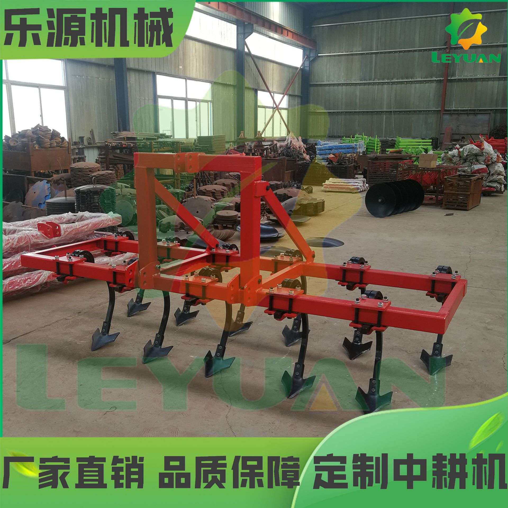 中耕机农用拖拉机后置带适用棉花玉米豆类松土厂家低价出售可