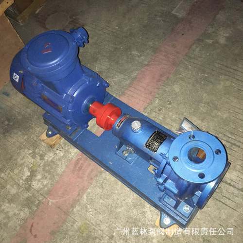 IS65-40-315B卧式离心泵18.5kw单级单吸清水泵农田灌溉给水泵