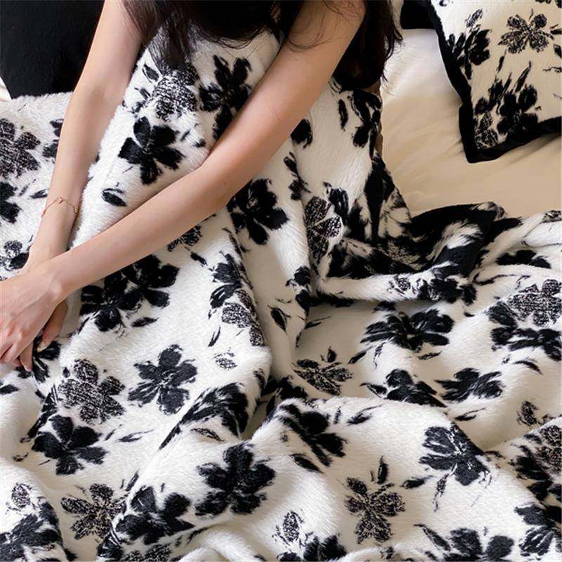 新中式国风系列柔软亲肤高级感沙发盖毯靠垫卧室氛围感样板房绒毯,特色手工艺,其他特色工艺品,淘宝优惠券,粉丝福利购,淘宝优惠卷