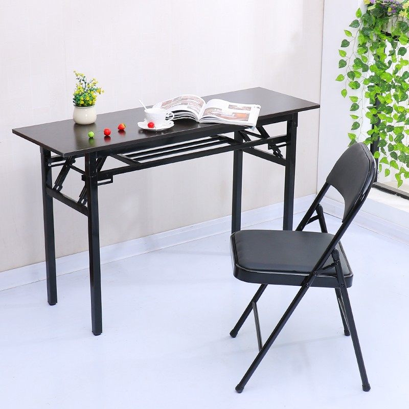 包邮简易折叠桌办公桌会议桌培训桌长条桌子折叠餐桌学习电脑桌子