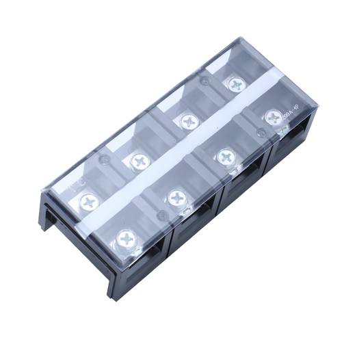 TC-2004固定式大电流铜接线端子板排4位4P/200A电线压线柱接线盒