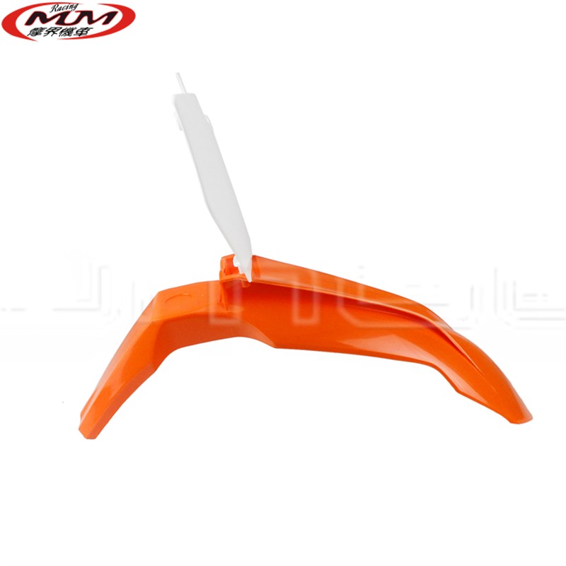 适用KTM摩托车配件250SX 250SX-F 250XC 前脸号码牌挡泥板前泥瓦