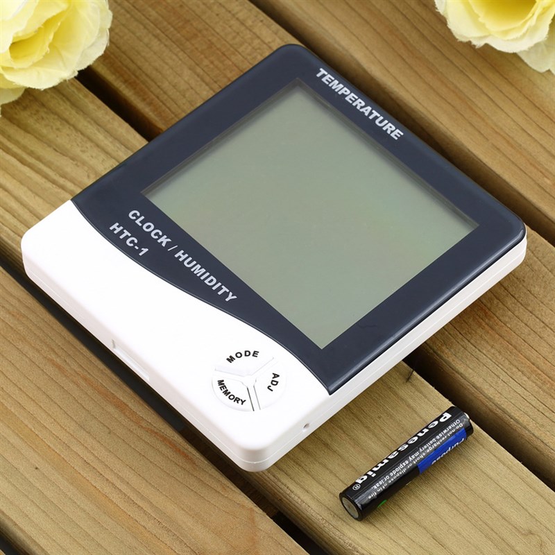 HTC-1电子温湿度计家用t高精度工业温度湿度计表 数显温度计湿度