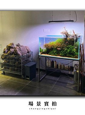 ada款金属鱼缸底柜架子水草缸铁架超白缸高强度金属架肥鱼