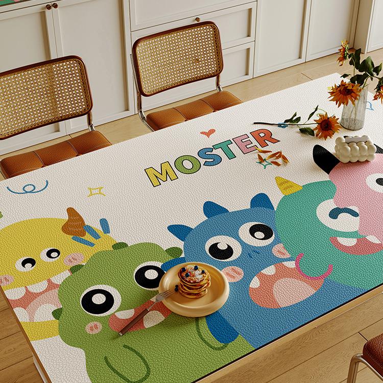 2024新款餐桌垫防水防油免洗轻奢高级感桌布茶几电视柜桌面保护垫