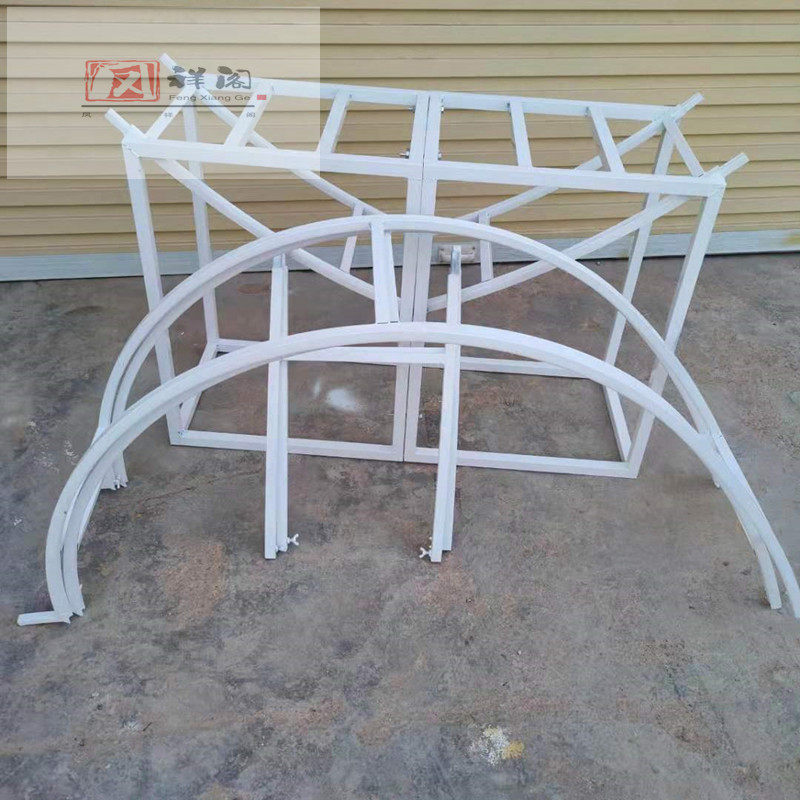 新款婚庆道具铁艺心形背景拱门婚礼舞台布置创意摆件背景心形架子