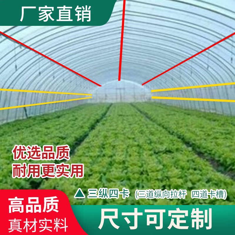 大棚钢管蔬菜大棚骨架镀锌钢管种植养殖连栋连体温室避雨单体大棚