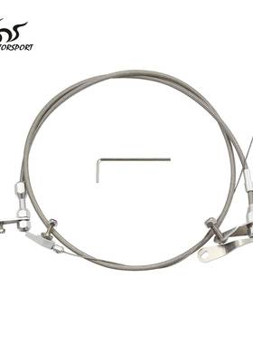 适用福特C6TransC-6的不锈钢编织降档拉索变速器止动装置