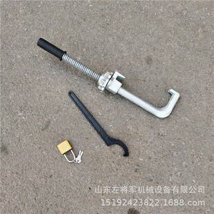 道岔密贴钩锁器尖轨可动心勾锁器带钥匙带扳手沟锁器现货