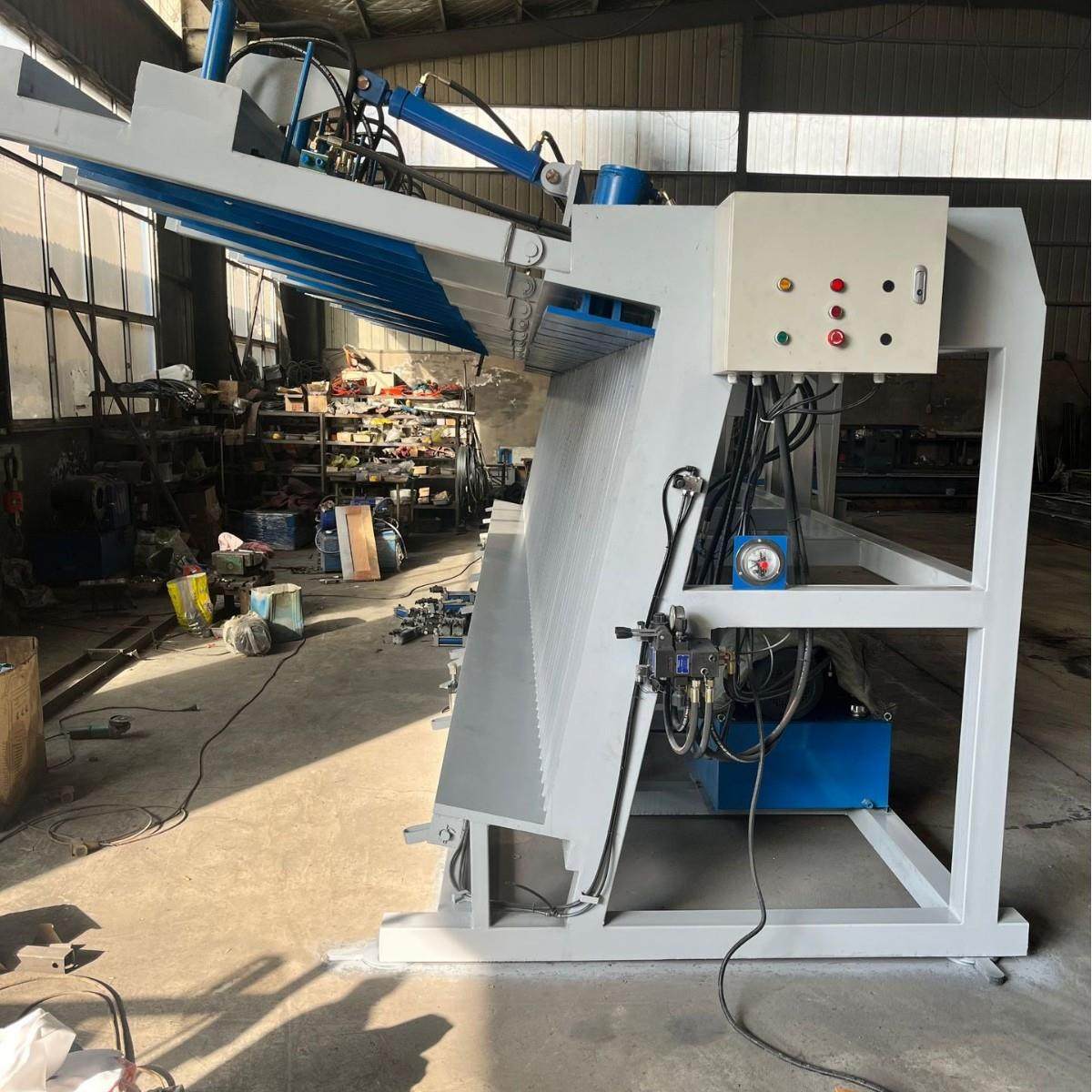 A字型液压式双面拼板机冷压实木板材木工机械设备木料高效节能