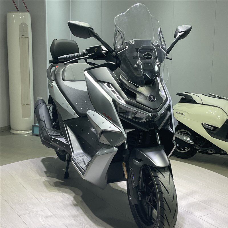 适合2023款无极SR250GT加高盾牌55.5CMQ前挡风后视镜前移送堵头