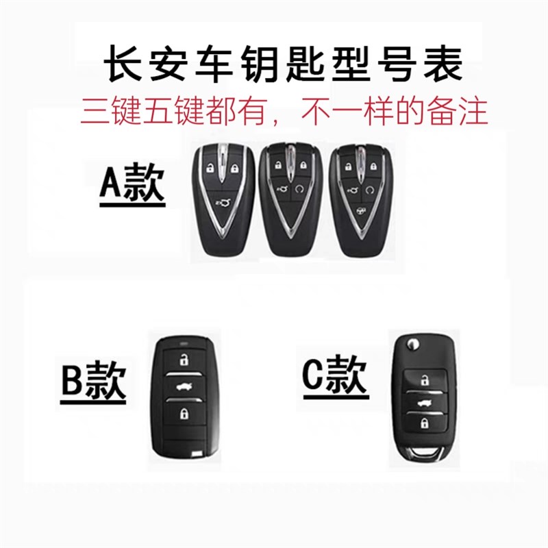 于长安cs75plus钥匙套unixv逸动25款cs55第四代三代二uinv壳