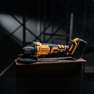 大功率锂电角磨机切割机伐木锯电锯100MM纯铜无刷切割机磨光机