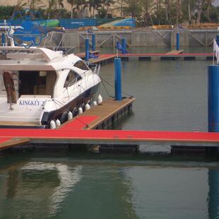 铝合金浮桥码头水上乐园景观引桥支桥主桥浮箱游艇停靠泊位平台