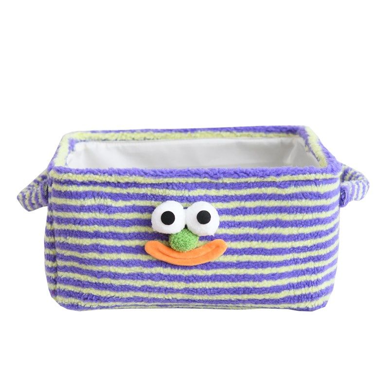 卡通收纳箱筐衣物收纳盒加厚布艺可水洗收纳篮玩具收纳儿童整理箱