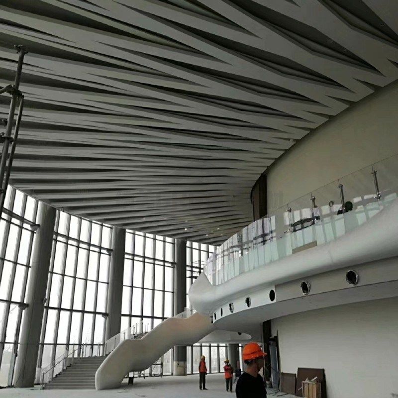 GRG异形旋转楼梯扶手扶梯商场栏河装饰性吸音材料GRG玻璃纤维造型,基础建材,装饰性吸音材料,淘宝优惠券,粉丝福利购,淘宝优惠卷