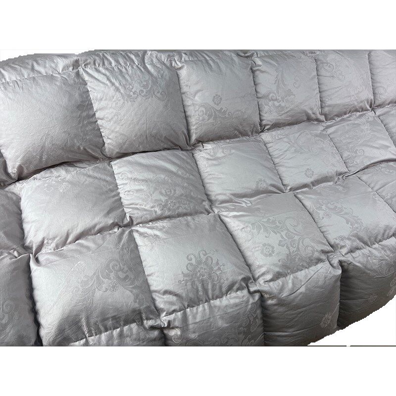 全棉自制b双层羽绒被被壳半成品自充绒