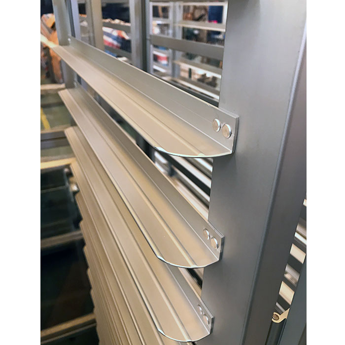 PC密封18层铝合金台车全封闭式平台车烤盘车烤盘架饼盘车发酵车