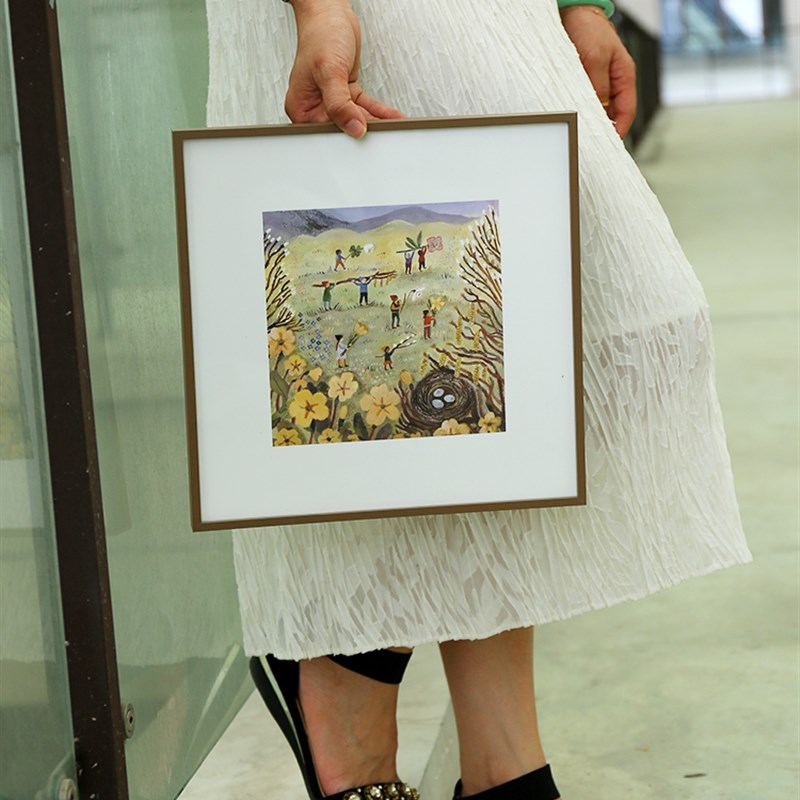 窄边铝合金画框相框挂墙摆台简约现z代装饰画框相架A3A48k4K可定