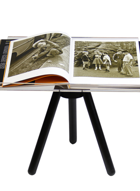 沙发旁落地摆件样板间客厅雕塑轻奢书报架杂志收纳架装饰英文真书