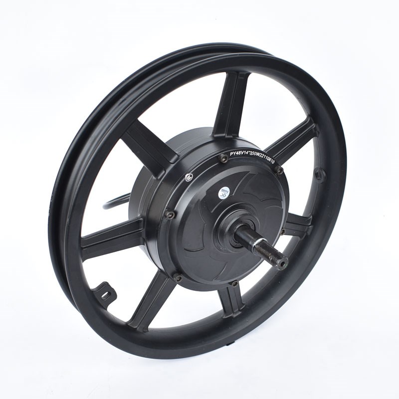 14寸无齿无刷电机48伏折叠车电机锂电池代驾自R行车电机动改装配
