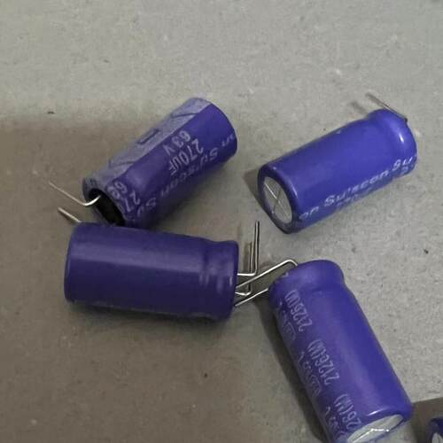 议价16560个冠坤电容63v270uf.体积10x2可维修