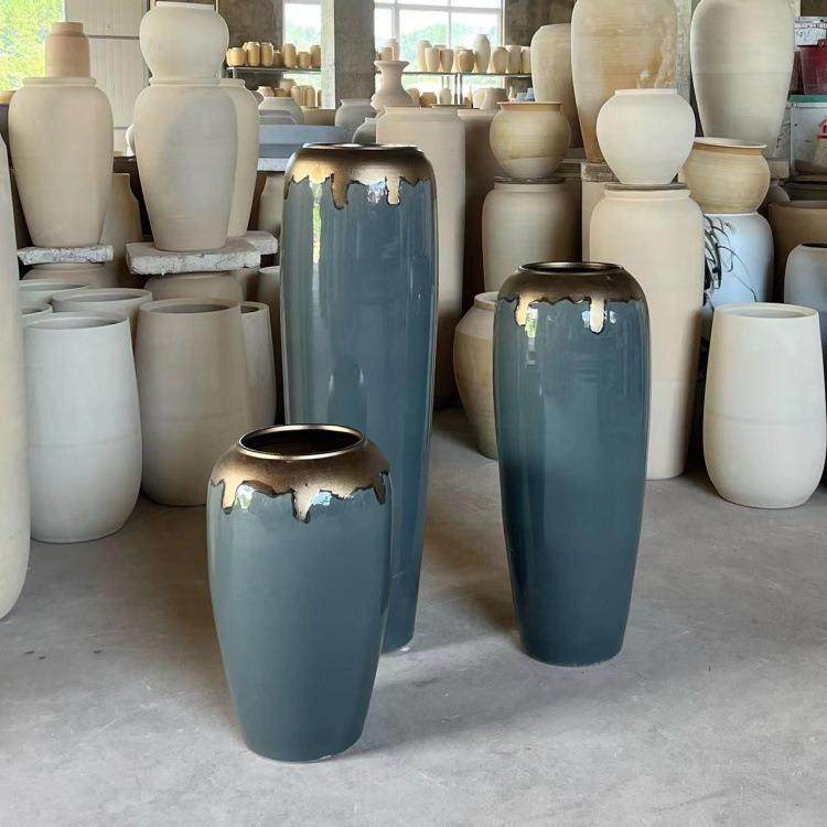 轻奢摆设新中式落地大花瓶陶瓷摆件家居装饰客厅电视柜软装饰陶罐,自行车/骑行装备/零配件,更多零件/配件,淘宝优惠券,粉丝福利购,淘宝优惠卷