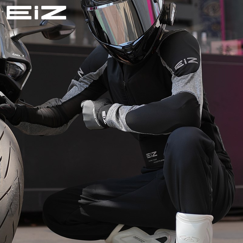 EIZ摩托车护甲衣护腰四夏季机车赛车骑行服网眼防摔耐磨轻薄透气