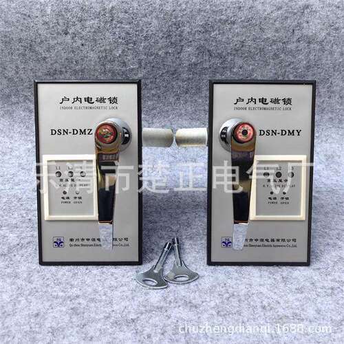 衢州申源户内高压电磁锁DSN-DMZ/DMY手柄式高压柜电门锁电控锁