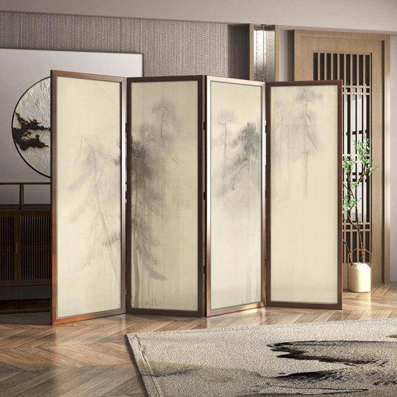 屏风折叠移动隔断客厅书房装饰入户玄关卧室遮挡家用实木中式折屏,自行车/骑行装备/零配件,更多零件/配件,淘宝优惠券,粉丝福利购,淘宝优惠卷