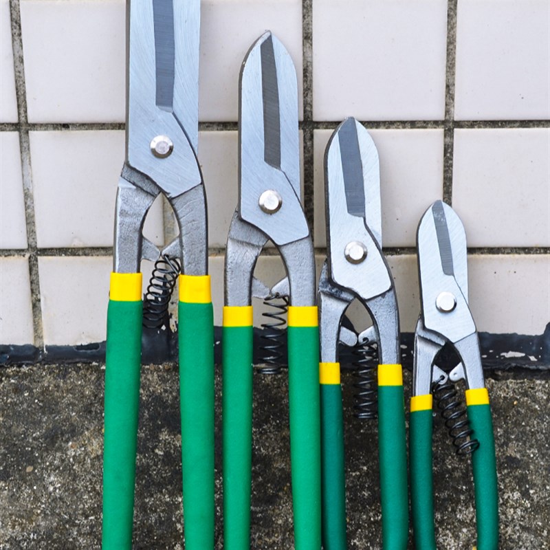 铁皮剪刀园艺剪刀修枝果树园林剪枝工业大剪子铁皮强力铝扣板铁丝