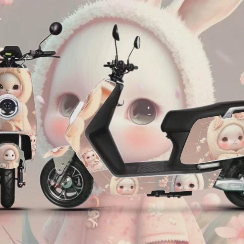 czv小牛n1/n1s/nqi车壳改装配件现做全套挡泥板拉花渐变外壳