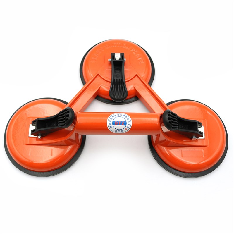 玻璃吸盘强力重型吸提器单双爪真空铝合金贴瓷砖地板搬运固定工具