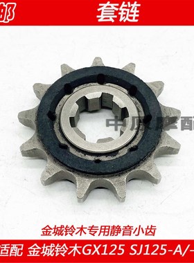 适配金城铃木天枭GX125/SJ125-A/-B摩托车套链链条齿轮大小牙盘