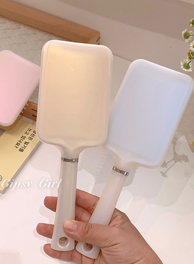 尤物少女*磨砂珠光大号按摩梳长发卷发气囊梳子便携学生女梳子