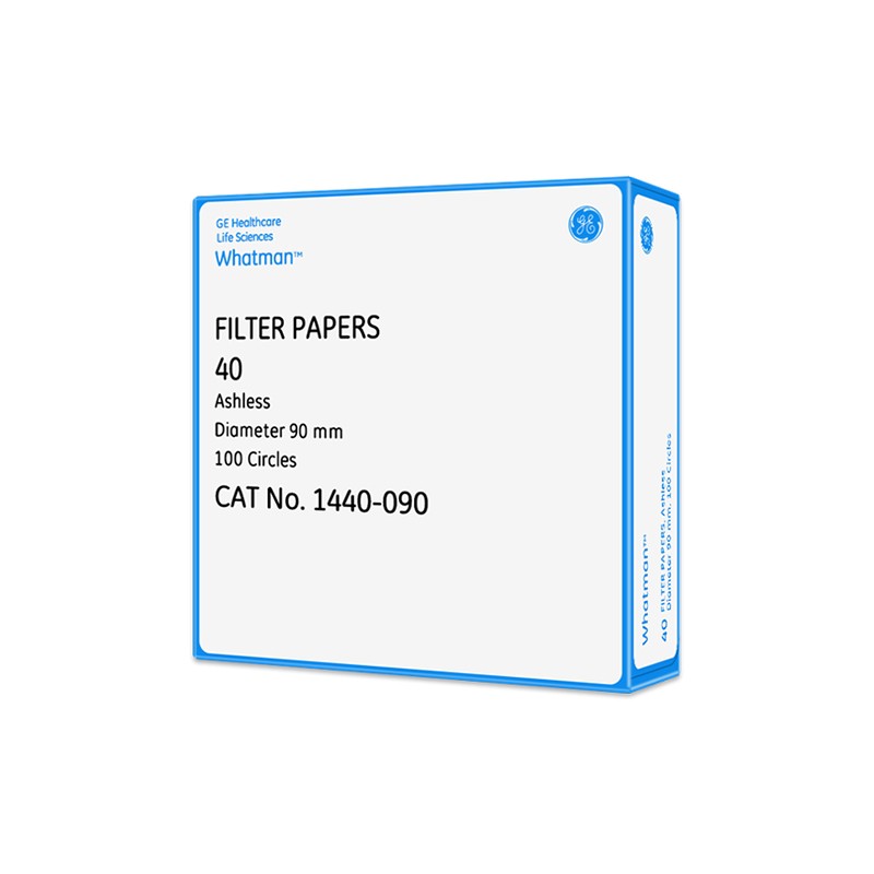 Whatman 40号无灰级定量滤纸 8um1440-047/055/070/090  圆形中速
