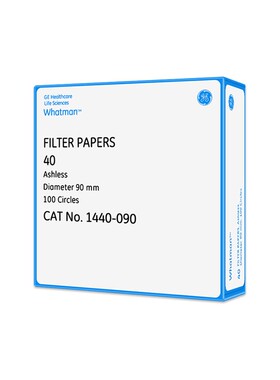 Whatman 40号无灰级定量滤纸 8um1440-047/055/070/090  圆形中速