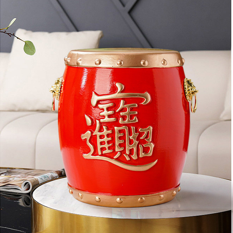 陶瓷存钱罐新款聚宝鼓创意摆件超大容量存钱筒礼品节庆家居装饰品,节庆用品/礼品,储蓄罐,淘宝优惠券,粉丝福利购,淘宝优惠卷