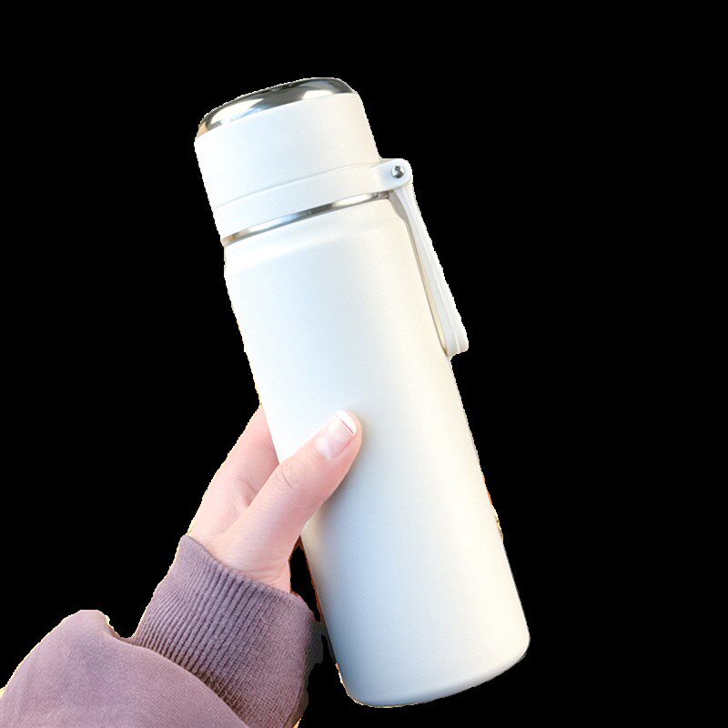 保温杯女2023新款水杯学生上学专用男生泡茶杯子便携直饮倒水两用