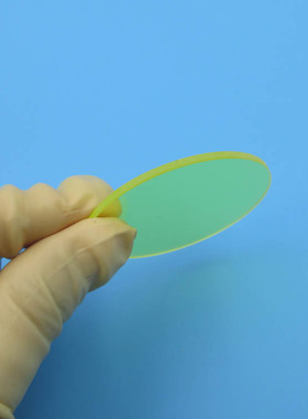 JB型金黄色玻璃截止型光学镜片400nm以上M红外高透通光尺寸可定制