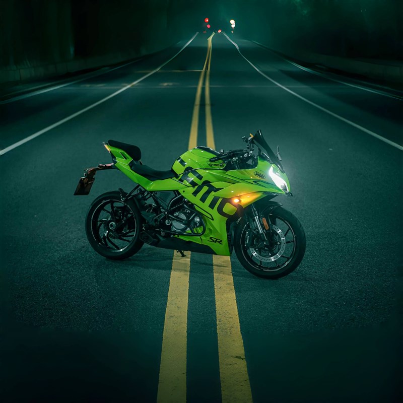 适用23-24款春风250sr贴纸版画改装全车身个性贴膜W版花贴花可定