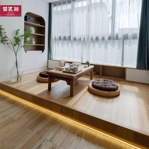 定制实木地台床一体床榻榻米飘窗客厅地台民宿储物悬浮阳台地台床