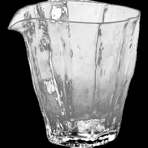 照见冰晶玻璃公道杯 加厚耐高温家用透明匀杯分茶器公杯茶道配件