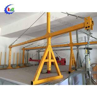 电动单柱双笼提升机外墙装修起重机吊篮高空工作升降悬吊平台