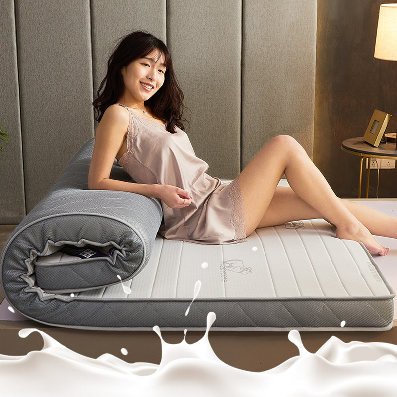 定制学生乳胶床垫1.3q5租房专用榻榻米褥子宿舍单人家用海绵软垫