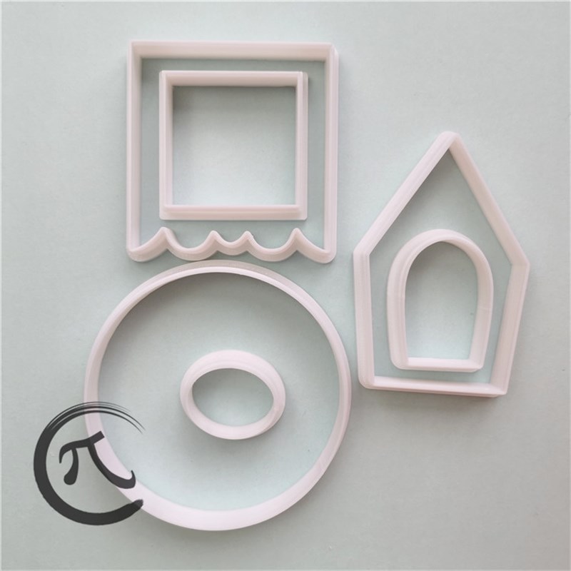 acat老师出品2022圣诞节圣诞屋糖霜饼干模具Q组装房屋家用烘焙切