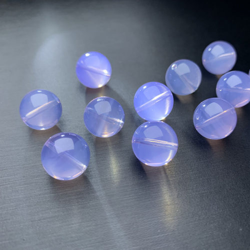 天然水晶7A级紫玉晶散珠子diy手工饰品配饰送礼疗愈礼物单珠圆珠